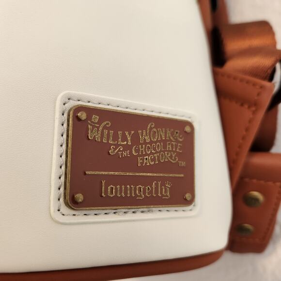 Loungefly Willy Wonka & Chocolate Factory Oompa Loompa Hardtag Mini Backpack NWT main image 8